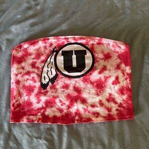 Utah Utes VSPINK crop top